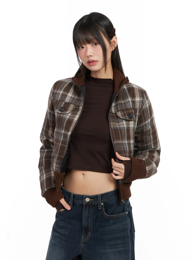 plaid-quilted-bomber-jacket-cn520