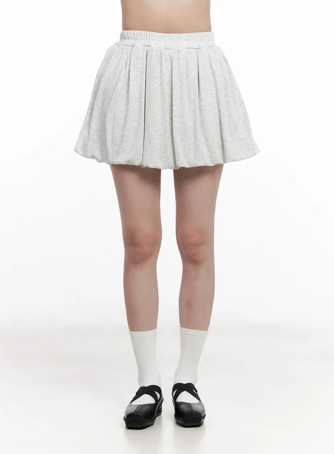 comfy-gray-pleated-skirt-cl516