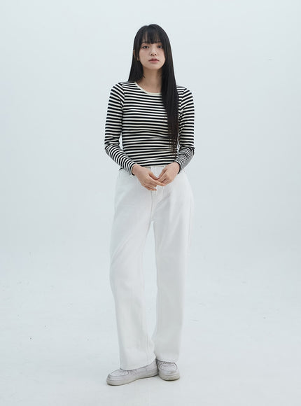 slim-fit-striped-long-sleeve-top-on309