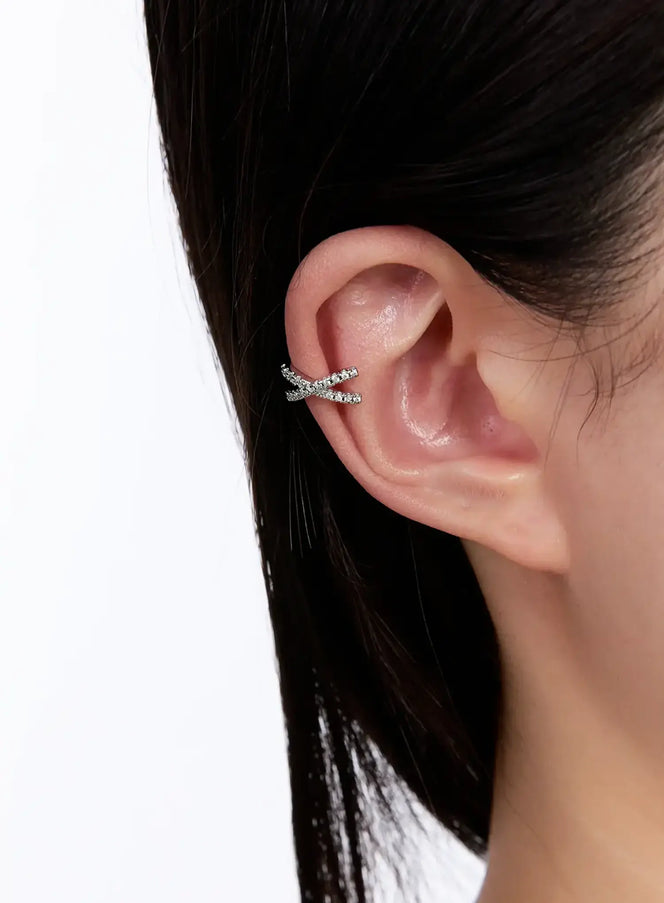 Mamin Cross Earcuff (1Pcs) IU527