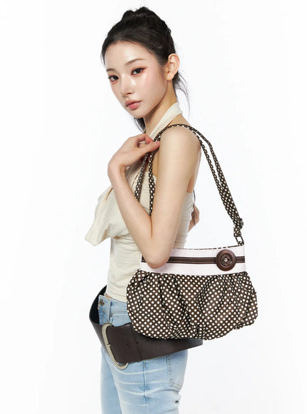 polka-dot-button-detail-shoulder-bag-cu511