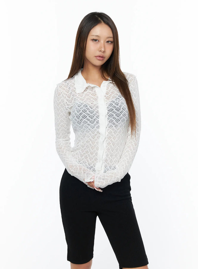 sheer-lace-long-sleeve-button-down-blouse-ca516