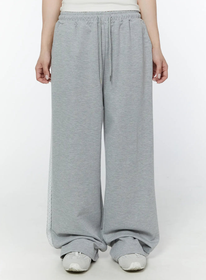lace-accent-wide-leg-sweatpants-iy507