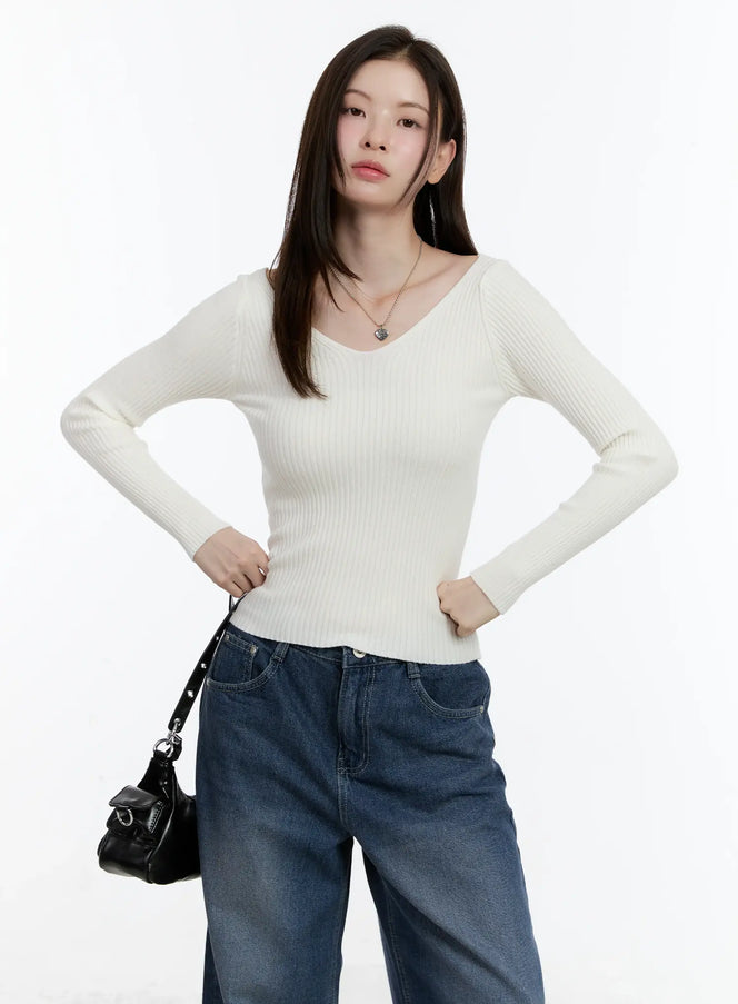 knit-v-neck-sweater-id511