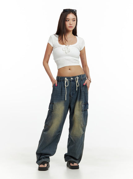 drawstring-cargo-baggy-jeans-cu417