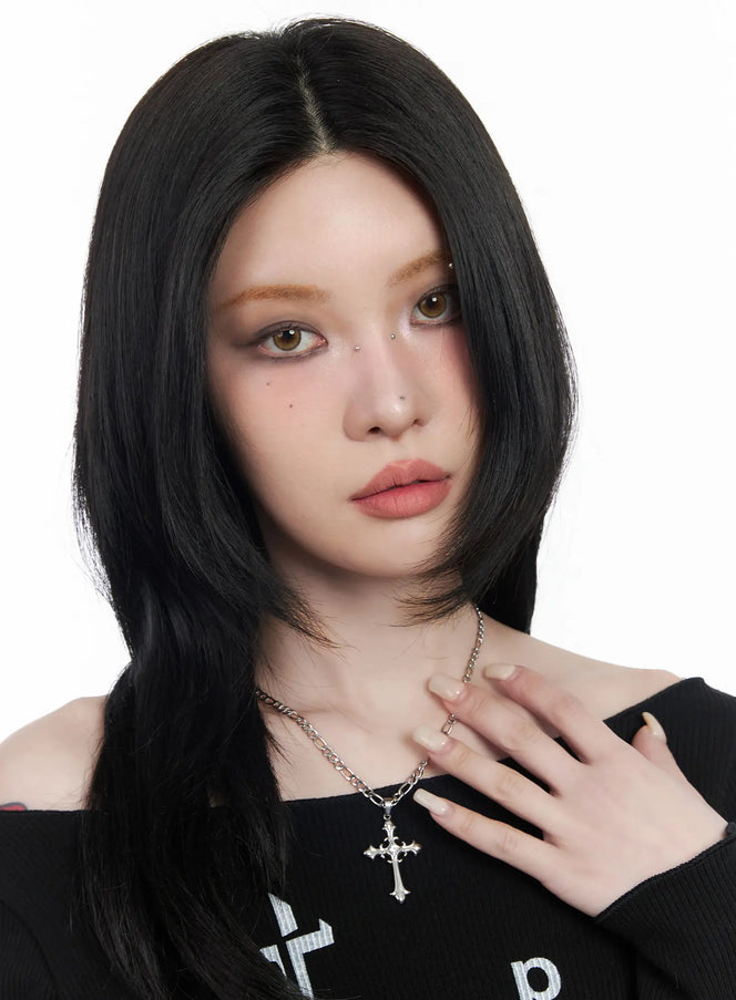 chunky-chain-cross-necklace-cm505