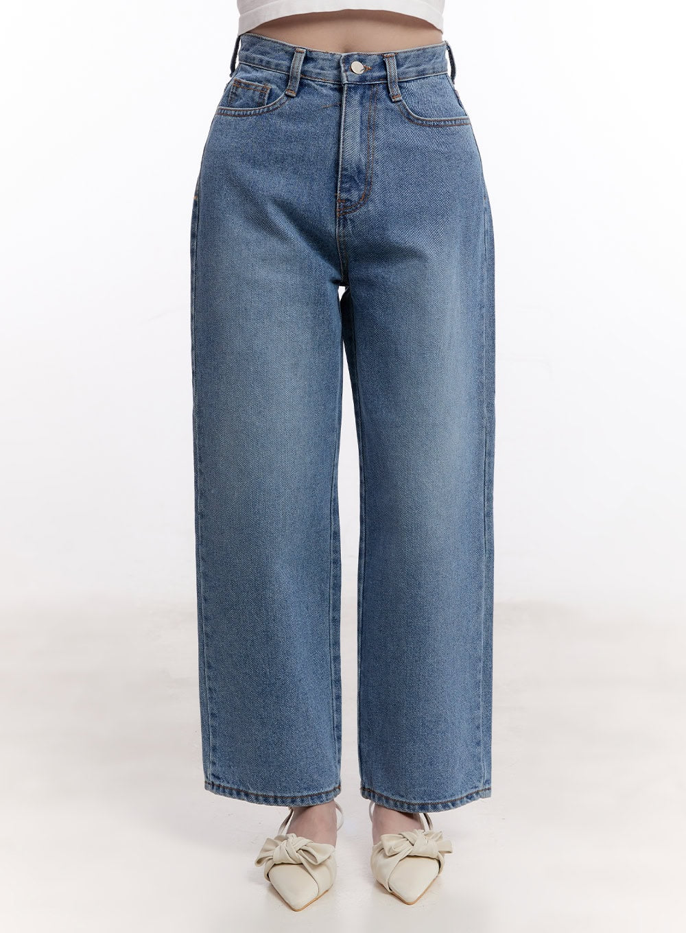 Jamie Comfy Straight-Fit Jeans CM526 in Dark blue, size 2XL