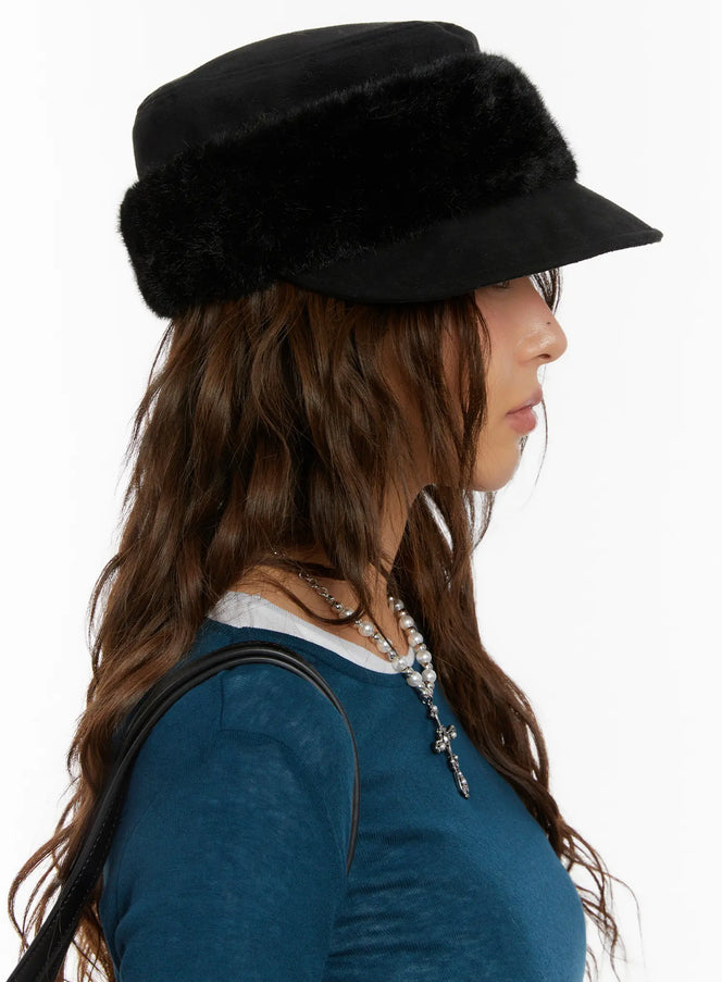 elegant-faux-fur-trimmed-hat-cd517