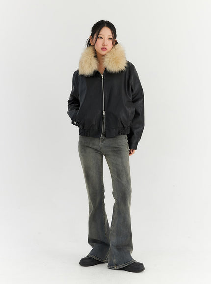 faux-leather-jacket-with-fur-collar-cn303