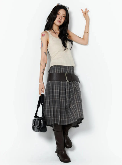 plaid-pleated-midi-skirt-iu509