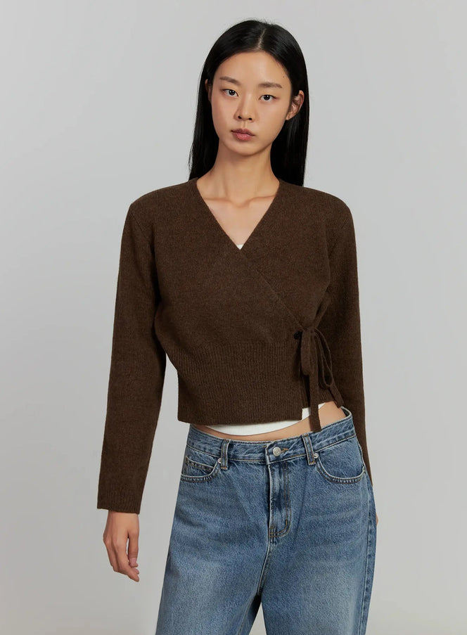trao-string-wrap-cardigan-ij505