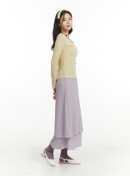 frill-textured-maxi-skirt-om404