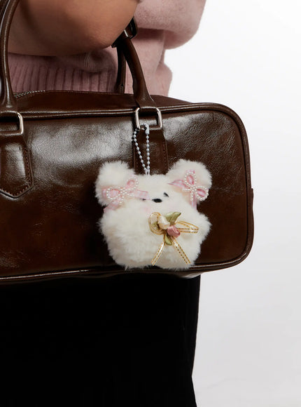 fluffy-teddy-bear-charm-keychain-io527