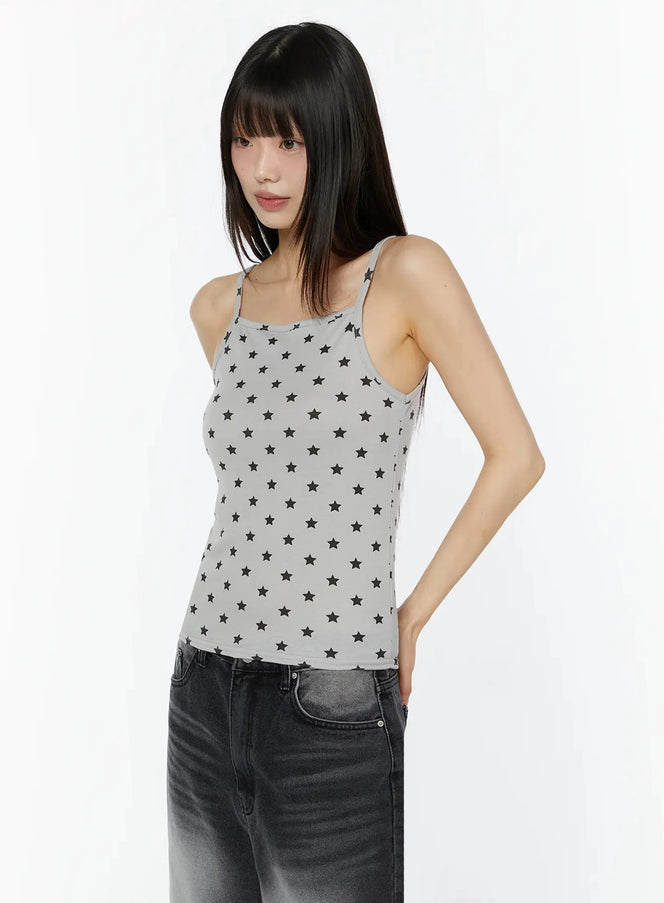 star-print-cami-iu518