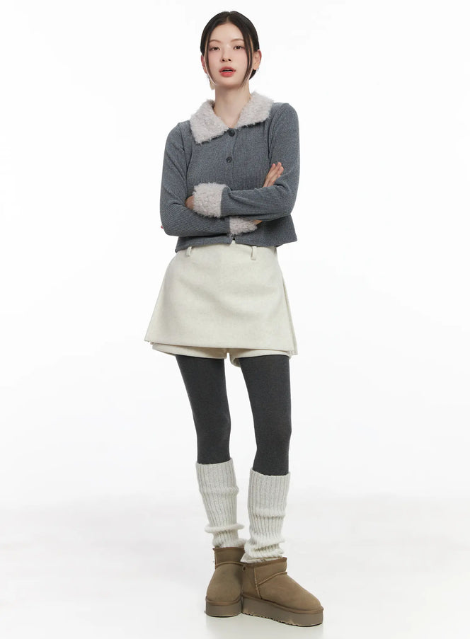 faux-fur-trim-knit-cardigan-cj506