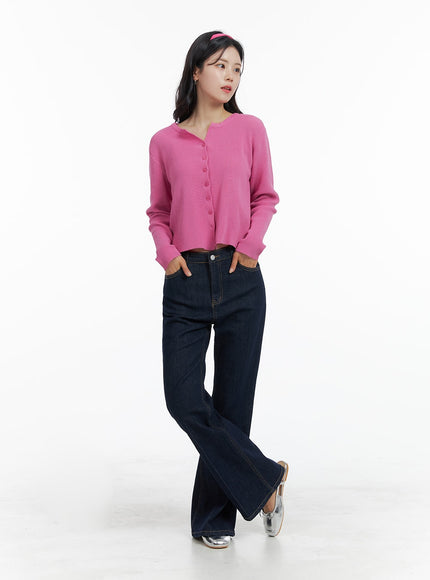 solid-semi-flared-jeans-om419