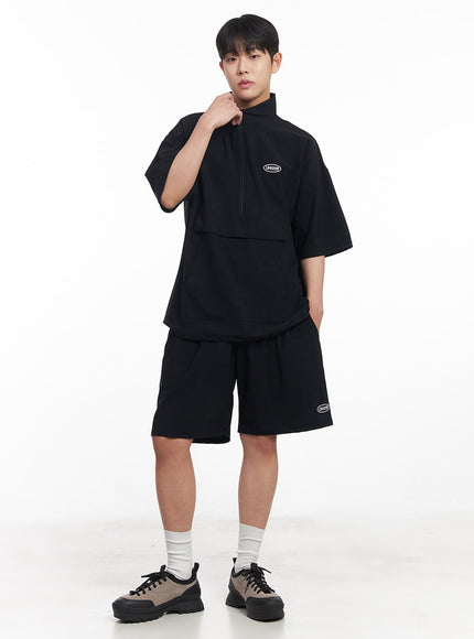 mens-oversize-half-zip-windbreaker-top-ia525