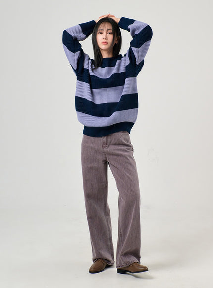 stripe-knit-sweater-of405