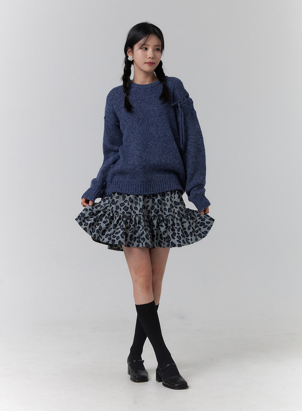 animal-print-ruffle-hem-mini-skirt-oj417