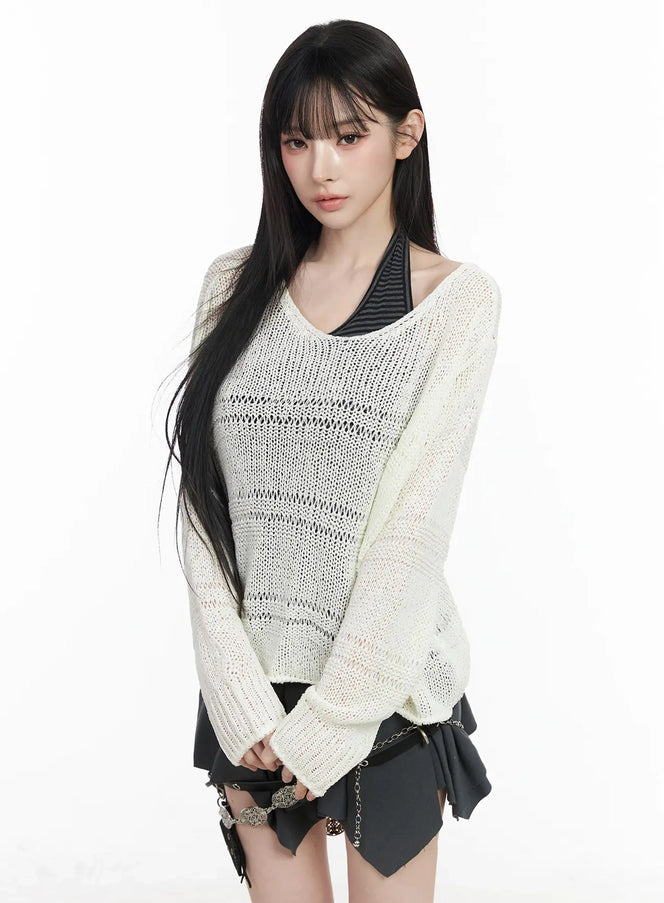 versized-v-neck-knit-sweater-iy511