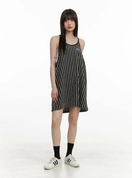 stripe-mini-dress-cy428