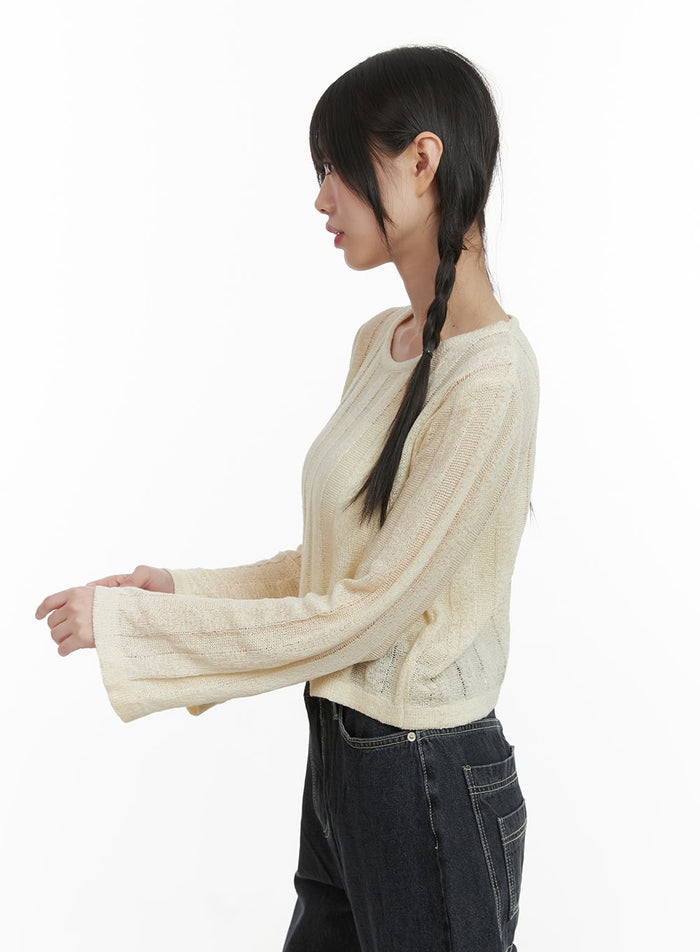 sheer-crop-sweater-cy414