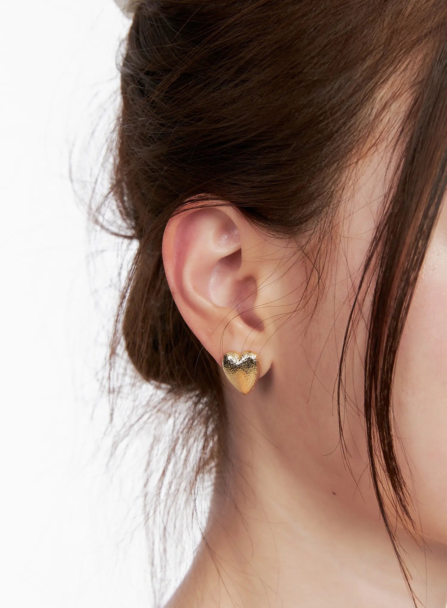 pino-heart-earrings-cl524 / Gold