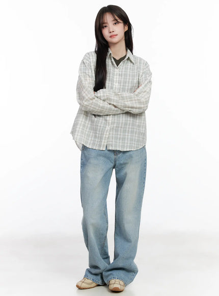 checkered-long-sleeve-shirt-cm527