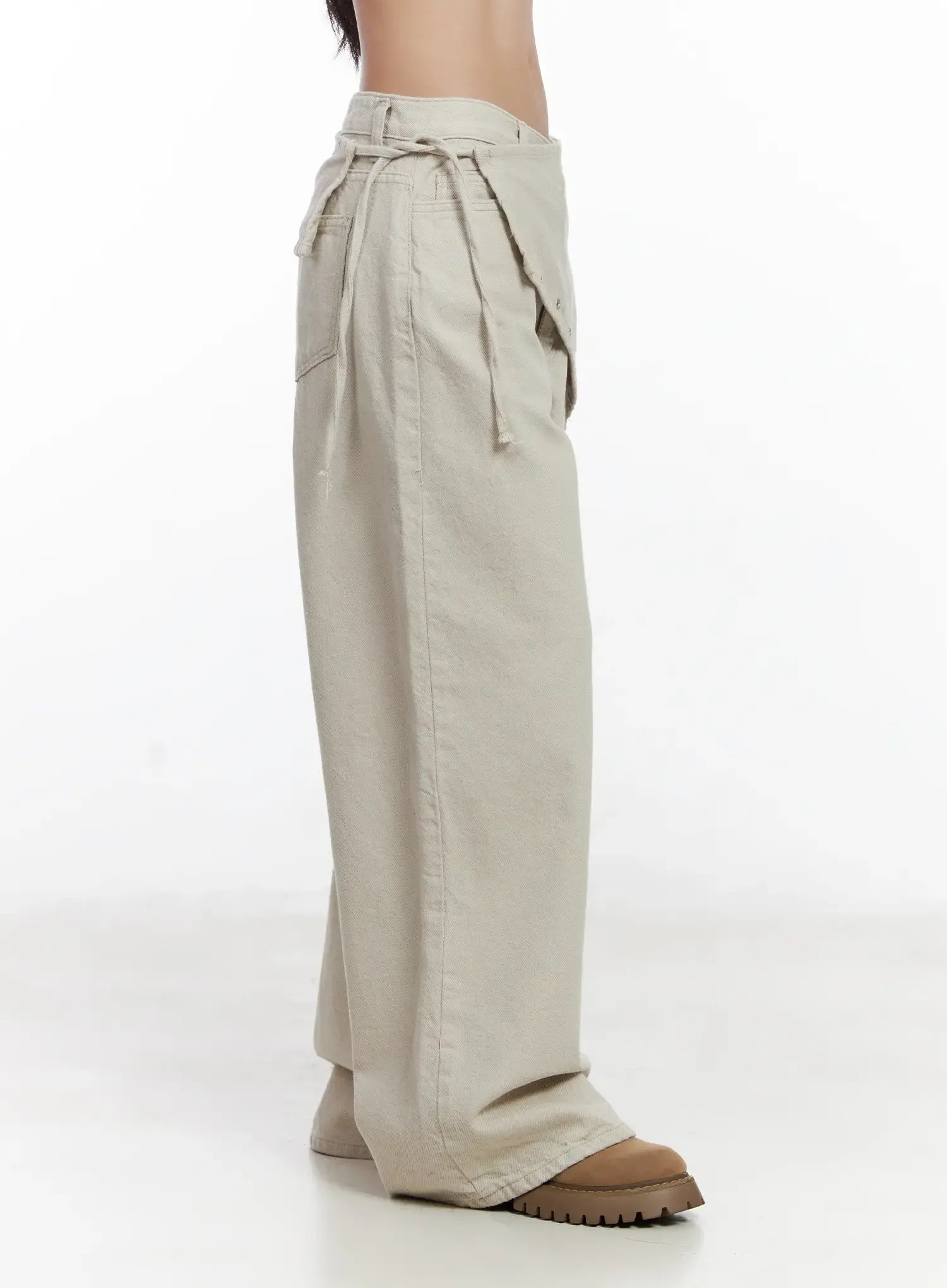 terry-scarf-layered-pants-cj530