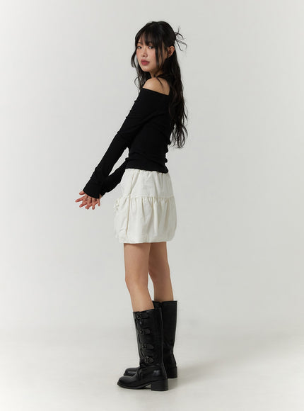 bowknot-mini-skirt-cf406