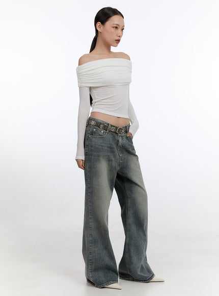 elegant-shirred-off-shoulder-top-cn401