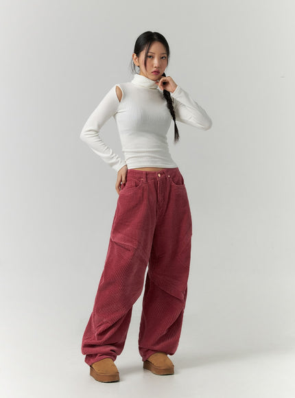 corduroy-pintuck-wide-leg-pants-cd307