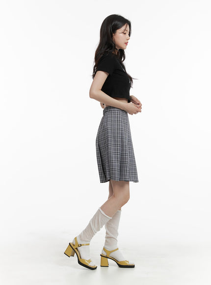 checkered-pleated-midi-skirt-om421