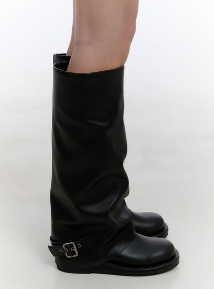 maxi-solid-buckle-boots-cs406