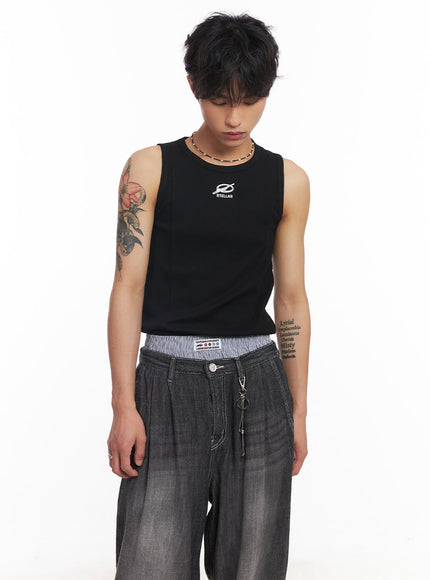 mens-logo-slim-tank-top-iy508