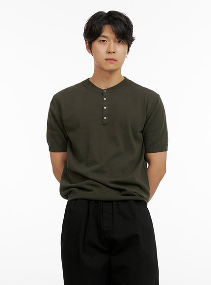 mens-buttoned-solid-short-sleeve-ig409