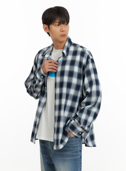 mens-solid-plaid-shirt-iu419