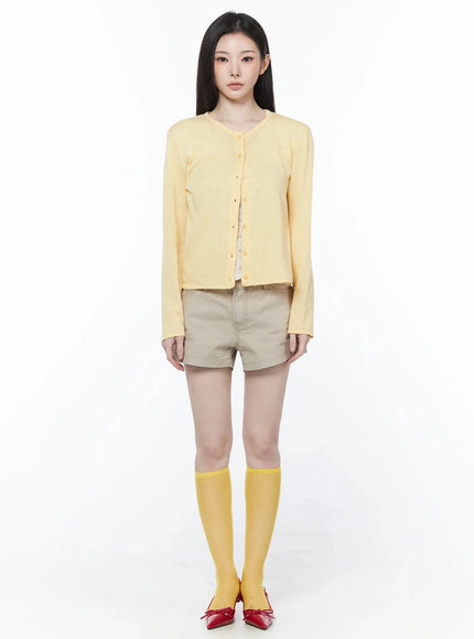 linen-round-neck-cardigan-iu512