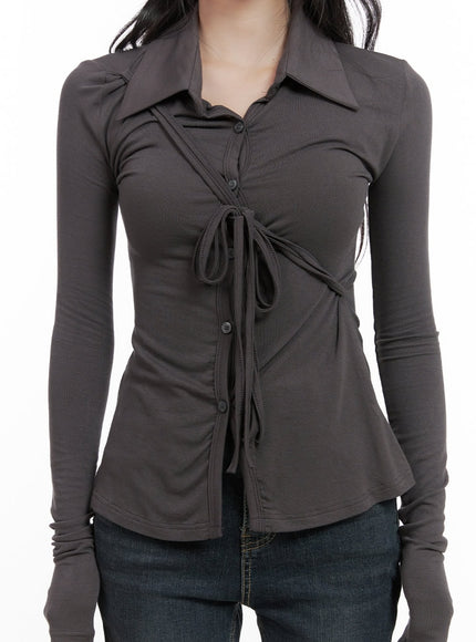 long-sleeve-slim-tie-collar-top-cg421