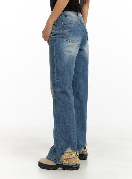 semi-destroyed-straight-jeans-ca424