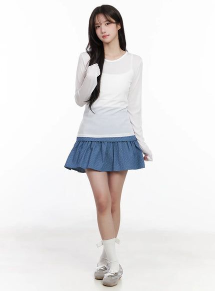 sheer-round-neck-long-sleeve-top-cm527