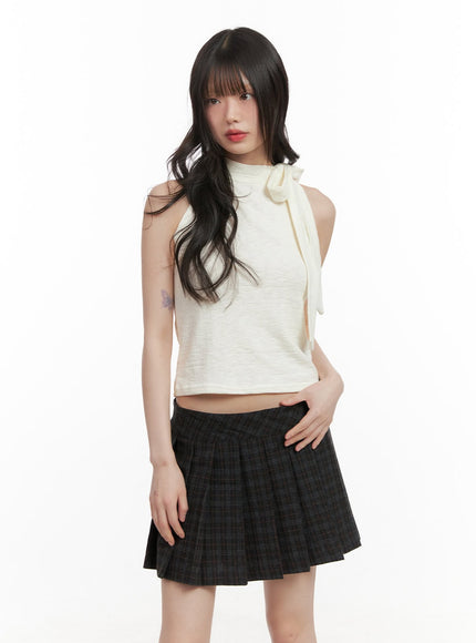 ribboned-bolero-high-neck-crop-top-set-cj501