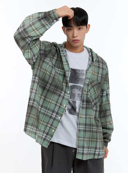 mens-oversize-checkered-cotton-hooded-shirt-is413