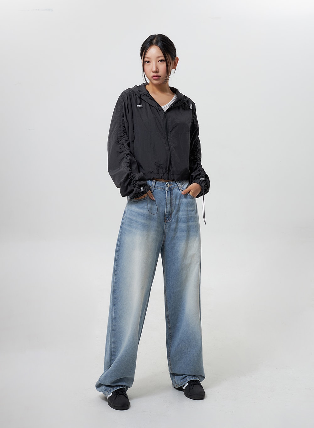 Lee Womens High Rise Wide Leg Slouch Jean : : Clothing, Shoes &  Accessories