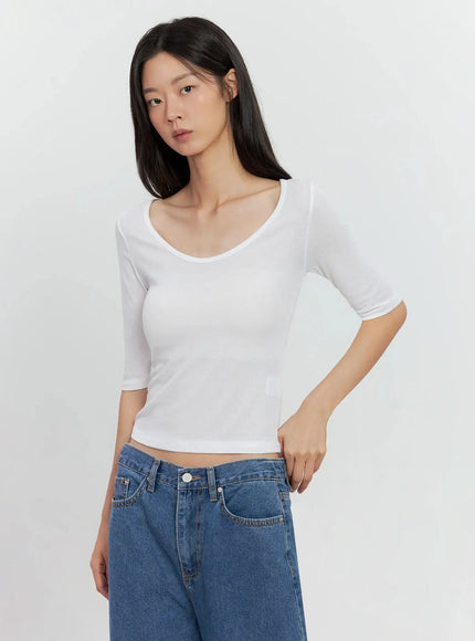 basic-3-4-sleeve-top-il528