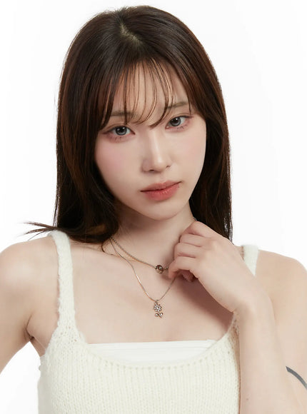 layered-flower-charm-necklace-id529