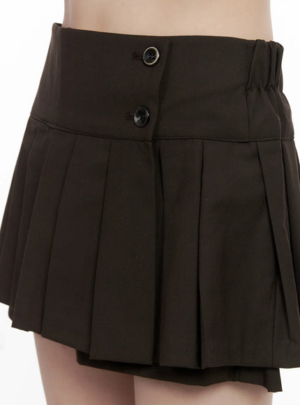 side-button-pleated-mini-skort-cg519