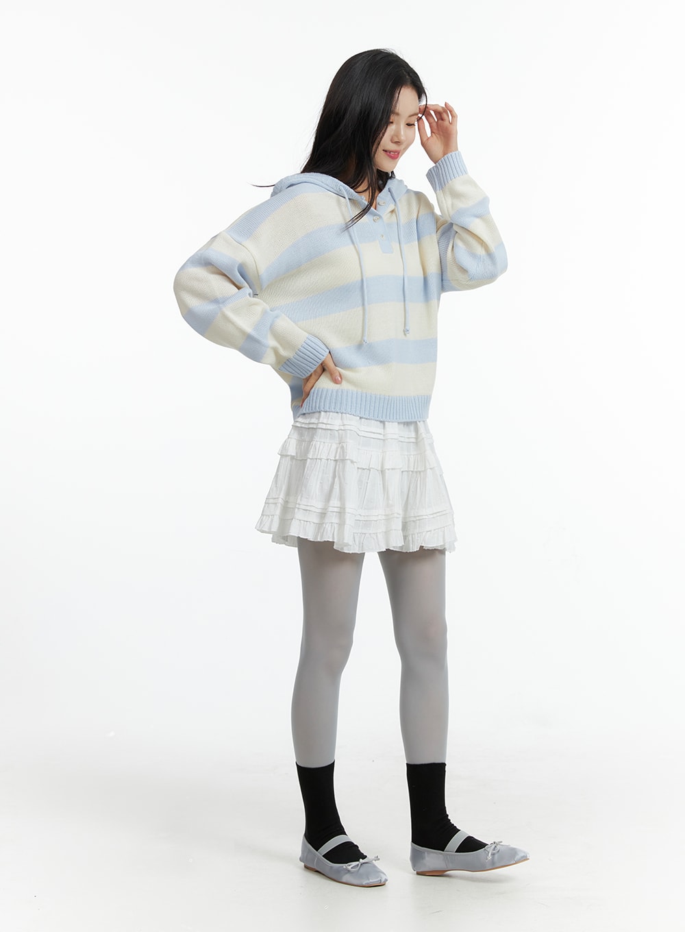 striped-hooded-knit-sweater-of408
