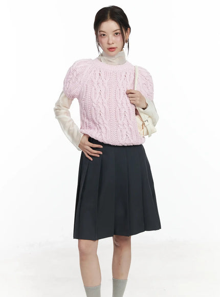 cable-knit-short-sleeve-top-if524