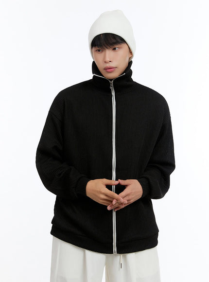 mens-zip-up-cable-knit-sweater-is413